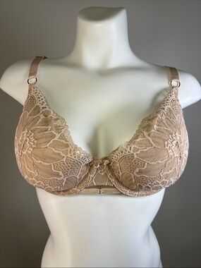 Adore Me Adored Lace Underwire Bra - Nude 38C